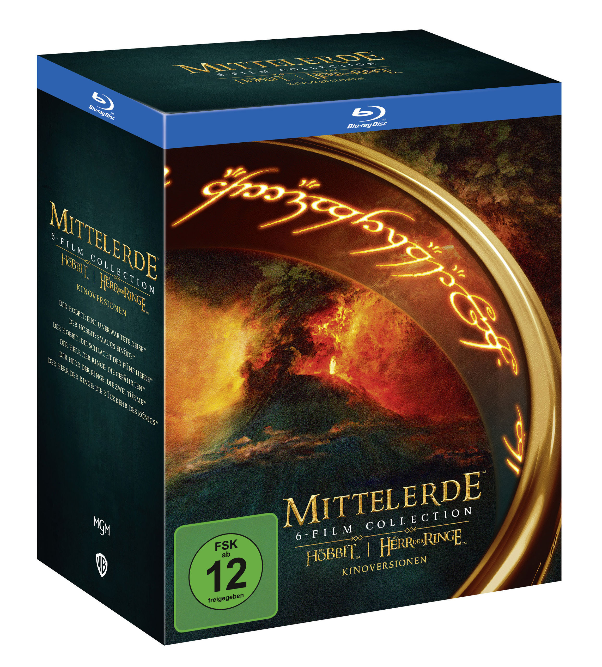 Der Hobbit und Der Herr der Ringe: Mittelerde 6-Film-Collection Film |  Weltbild.de