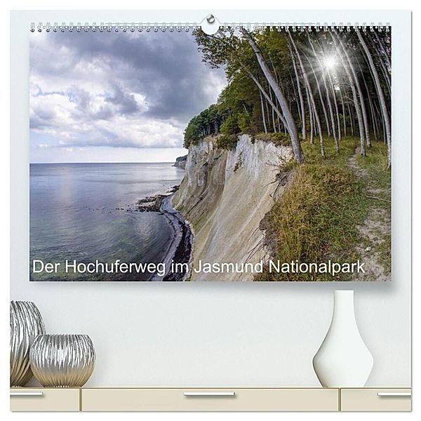 Der Hochuferweg im Jasmund Nationalpark (hochwertiger Premium Wandkalender 2025 DIN A2 quer), Kunstdruck in Hochglanz, Calvendo, Bodo Schmidt