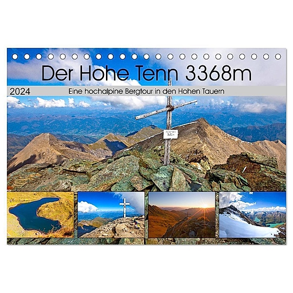 Der Hohe Tenn 3368m (Tischkalender 2024 DIN A5 quer), CALVENDO Monatskalender, Christa Kramer