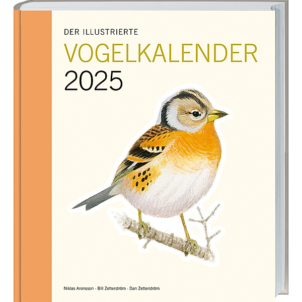 Der illustrierte Vogelkalender 2025, Niklas Aronsson
