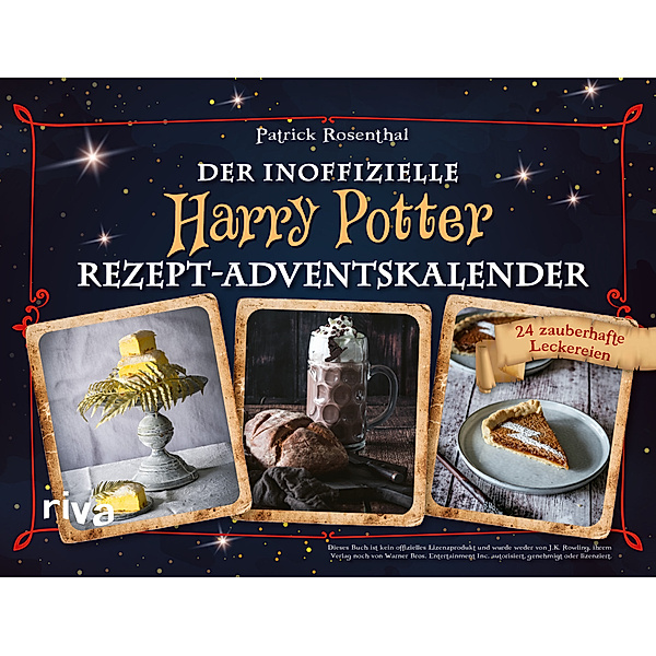 Der inoffizielle Harry-Potter-Rezept-Adventskalender. Hardcover-Ausgabe, Patrick Rosenthal