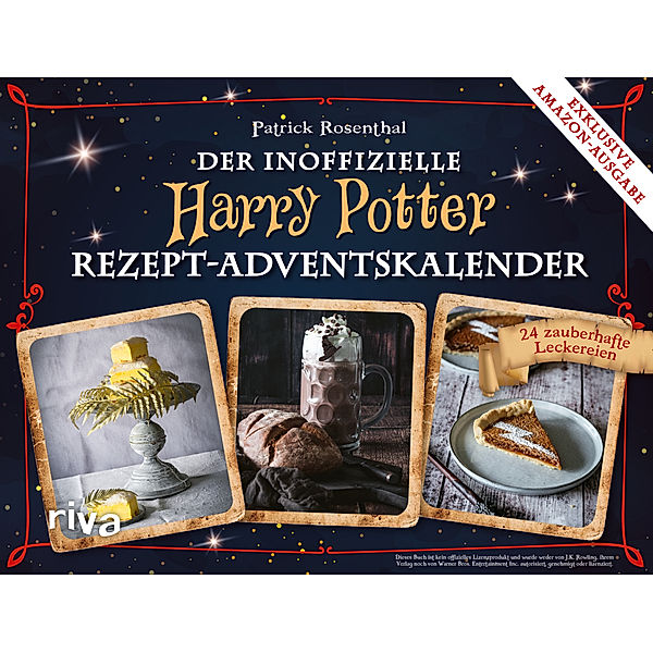 Der inoffizielle Harry-Potter-Rezept-Adventskalender. Exklusive Amazon-Ausgabe. Softcover, Patrick Rosenthal