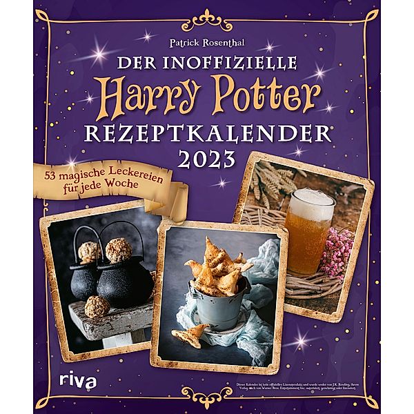 Der inoffizielle Harry-Potter-Rezeptkalender 2023, Patrick Rosenthal