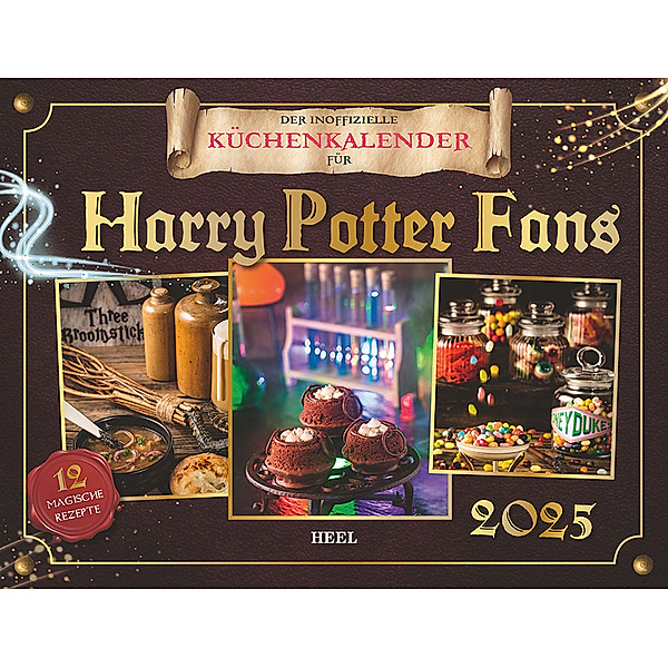 Der inoffizielle Küchenkalender für Harry Potter Fans 2025, Tom Grimm