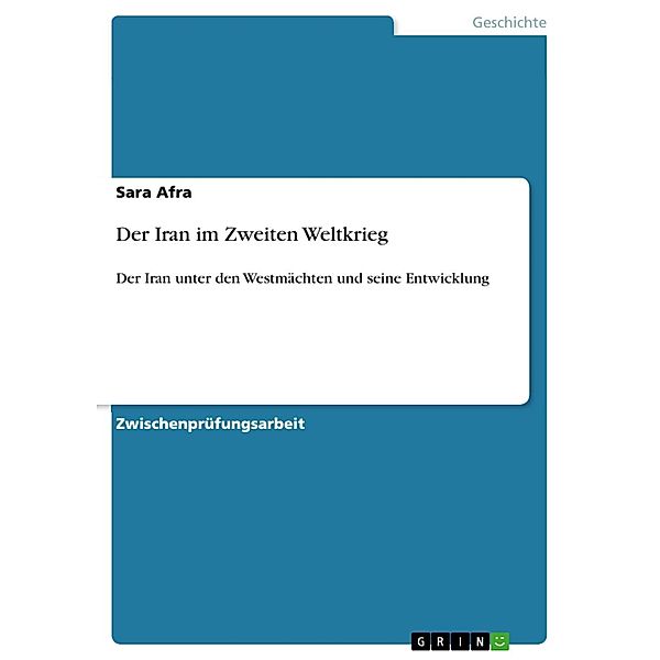 Der Iran im Zweiten Weltkrieg, Sara Afra