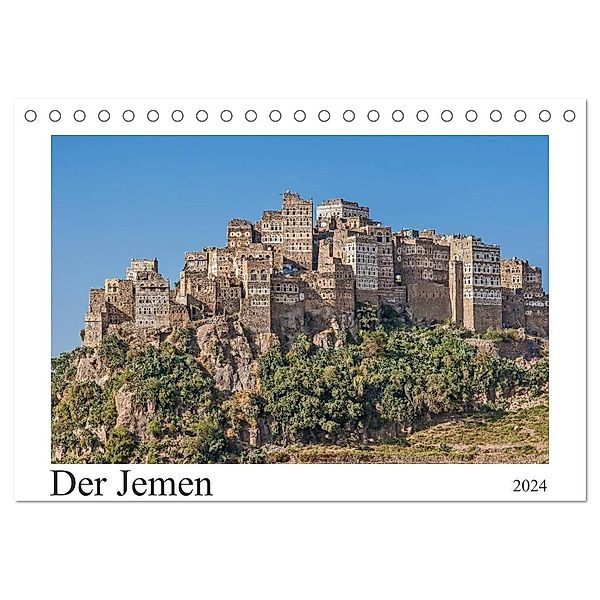 Der Jemen (Tischkalender 2024 DIN A5 quer), CALVENDO Monatskalender, Thomas Leonhardy