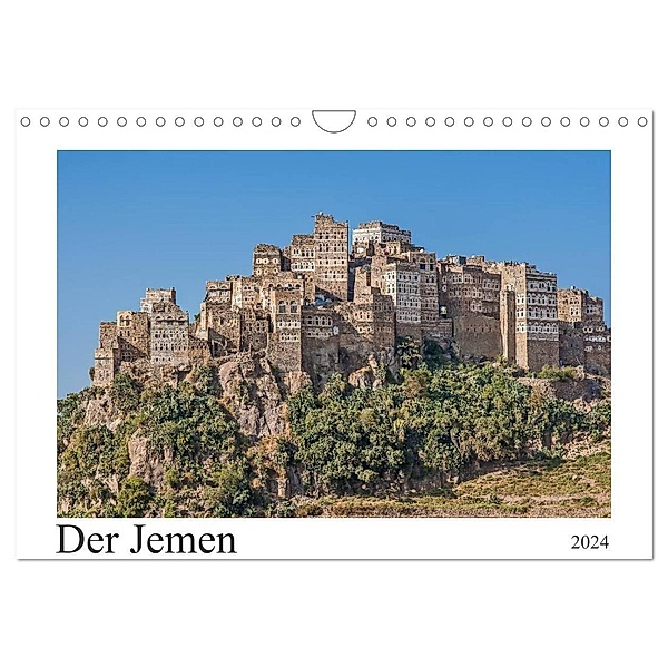 Der Jemen (Wandkalender 2024 DIN A4 quer), CALVENDO Monatskalender, Thomas Leonhardy