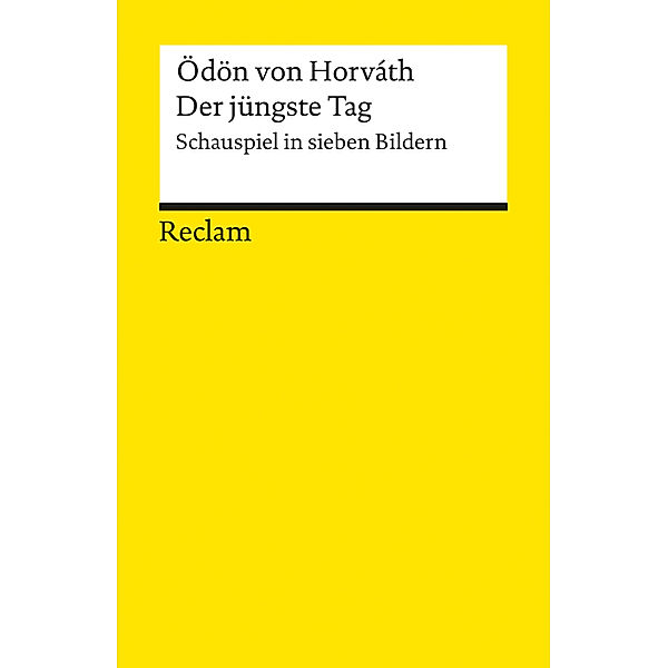 Der jüngste Tag, Ödön von Horváth