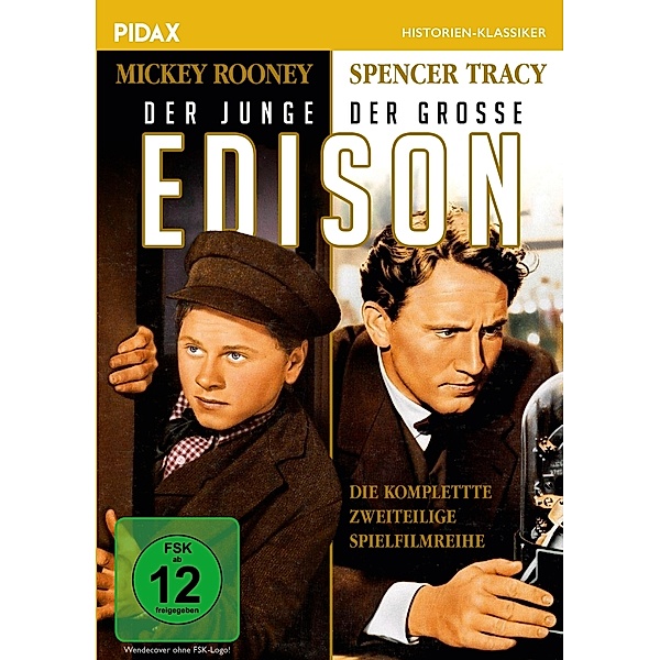 Der junge + Der große Edison - Die komplette Spielfilmreihe, Spencer Tracey