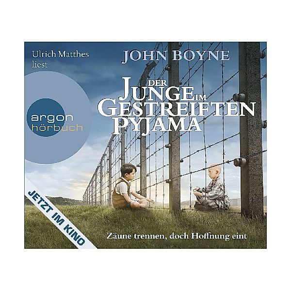 Der Junge im gestreiften Pyjama,4 Audio-CDs, John Boyne