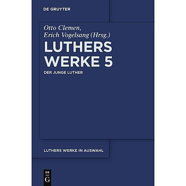 Der junge Luther, Martin Luther