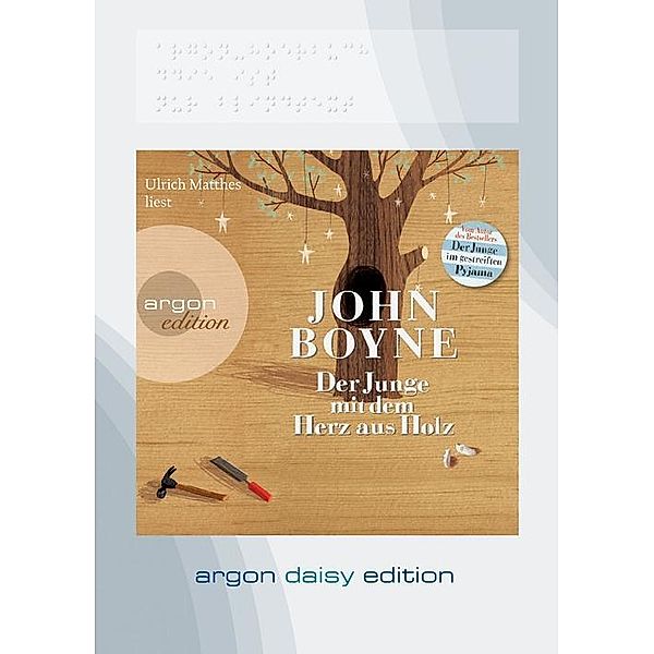 Der Junge mit dem Herz aus Holz, 1 MP3-CD (DAISY Edition), John Boyne