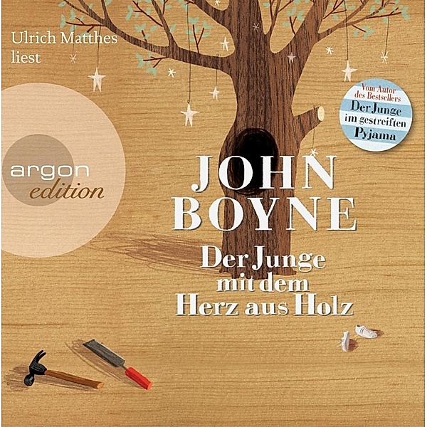 Der Junge mit dem Herz aus Holz, 5 Audio-CDs, John Boyne