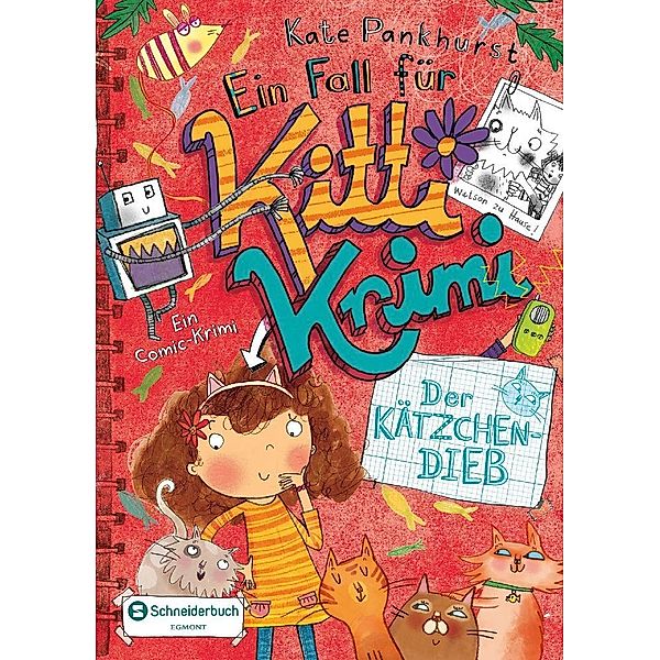 Der Kätzchen-Dieb / Ein Fall für Kitti Krimi Bd.6, Kate Pankhurst