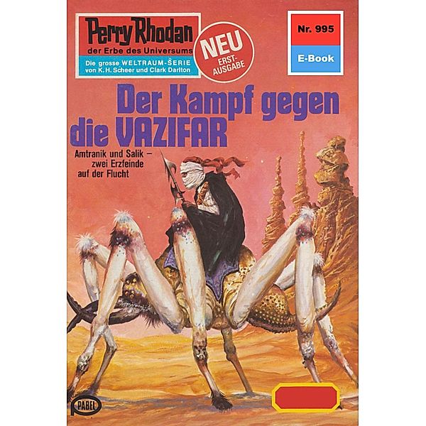 Der Kampf gegen die VAZIFAR (Heftroman) / Perry Rhodan-Zyklus Die kosmischen Burgen Bd.995, H. G. Ewers