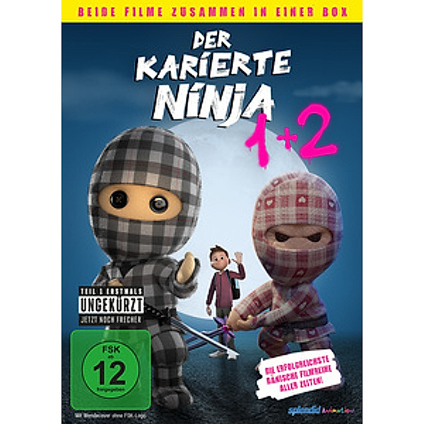 Der karierte Ninja 1+2, Christian Wunderlich, Benedikt Hahn, C. Dorenkamp