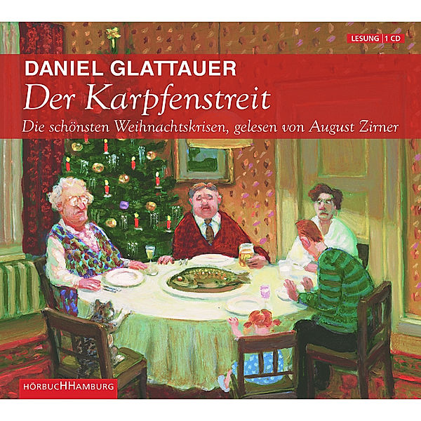 Der Karpfenstreit, 1 Audio-CD, Daniel Glattauer