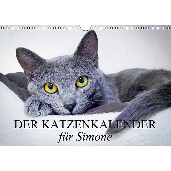 Der Katzenkalender für Simone (Wandkalender 2014 DIN A4 quer)