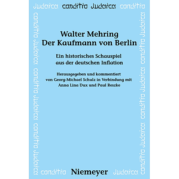 Der Kaufmann von Berlin, Walter Mehring