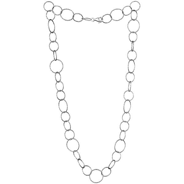 Der Kettenmacher Fantasy Kette 925/- Sterling Silber 80cm Diamantiert