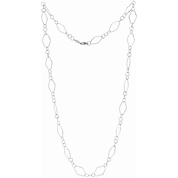 Der Kettenmacher Fantasy Kette 925/- Sterling Silber 80cm Diamantiert