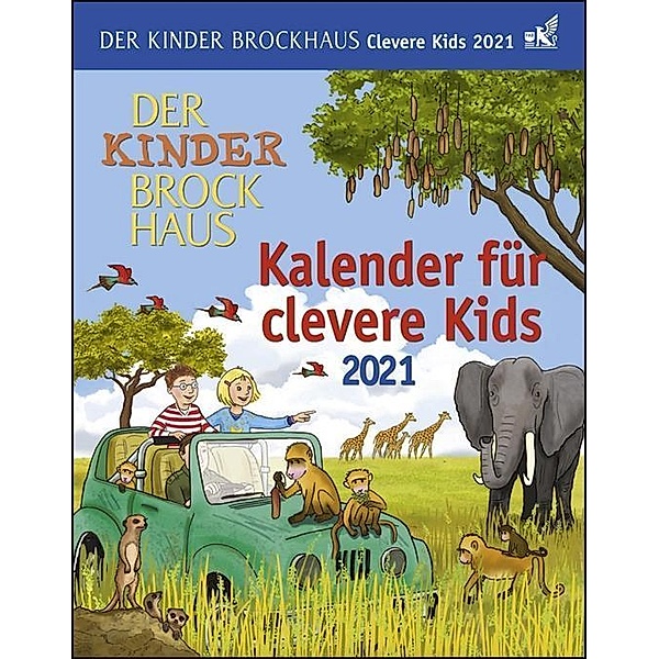 Der Kinder Brockhaus Kalender für clevere Kids 2020, Achim Ahlgrimm, Thomas Huhnold