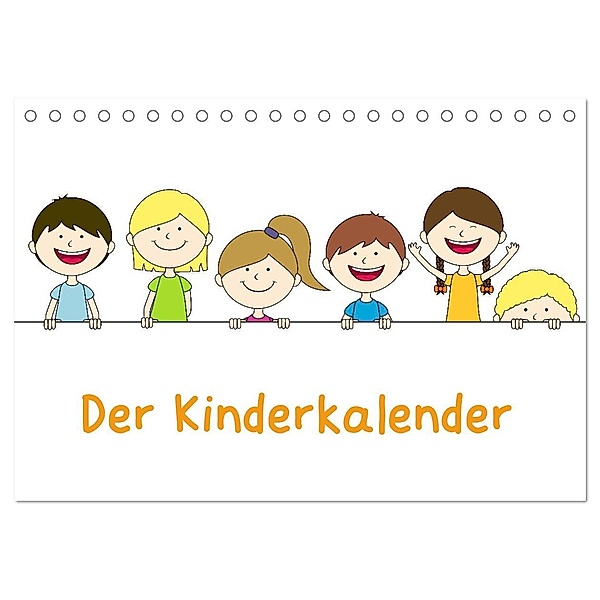 Der Kinderkalender (Tischkalender 2025 DIN A5 quer), CALVENDO Monatskalender, Calvendo, FloBo