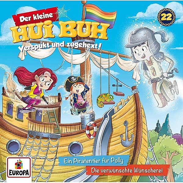 Der kl Hui Buh - Ein Piratentier für Polly/Die verwünschte Wünscherei, 1 Audio-CD