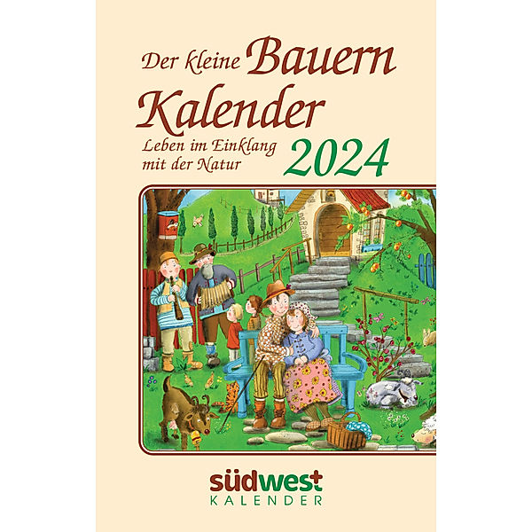 Der kleine Bauernkalender 2024 - Leben im Einklang mit der Natur  - Taschenkalender im praktischen Format 10,0 x 15,5 cm, Michaela Muffler-Röhrl