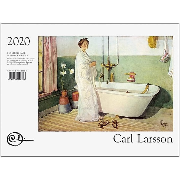 Der Kleine Carl Larsson-Kalender 2020, Carl Larsson