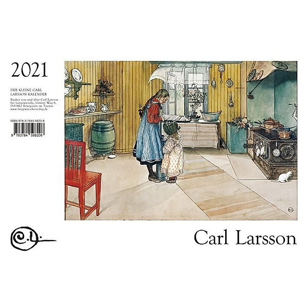 Der Kleine Carl Larsson-Kalender 2021, Carl Larsson