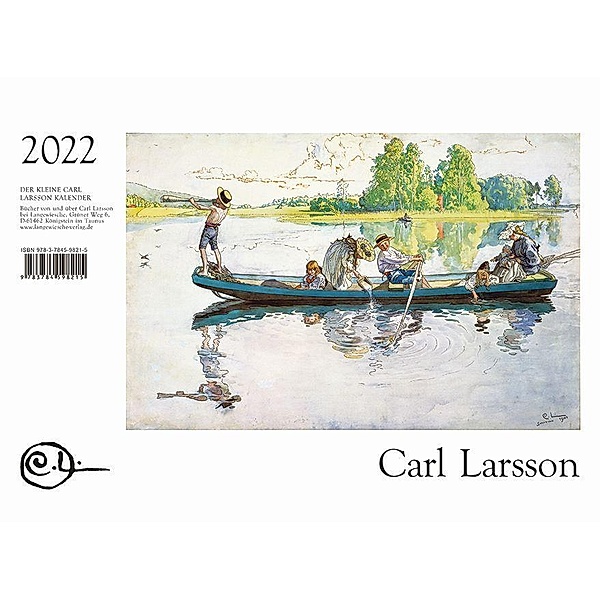 Der Kleine Carl Larsson-Kalender 2022, Carl Larsson