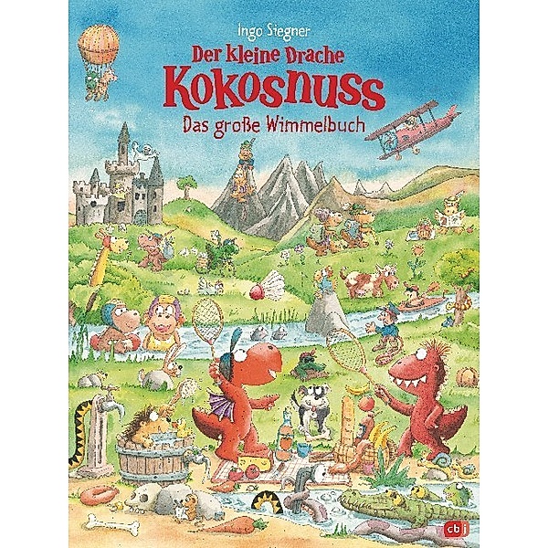 Der kleine Drache Kokosnuss - Das große Wimmelbuch, Ingo Siegner