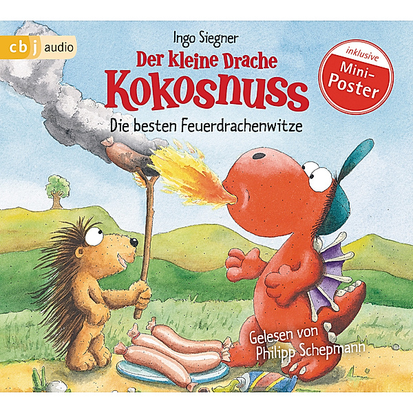 Der kleine Drache Kokosnuss - Die besten Feuerdrachenwitze,1 Audio-CD, Ingo Siegner