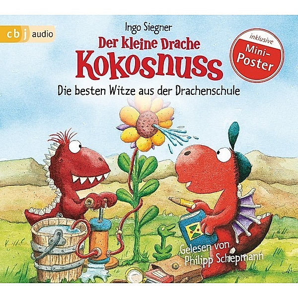 Der kleine Drache Kokosnuss - Die besten Witze aus der Drachenschule,1 Audio-CD, Ingo Siegner