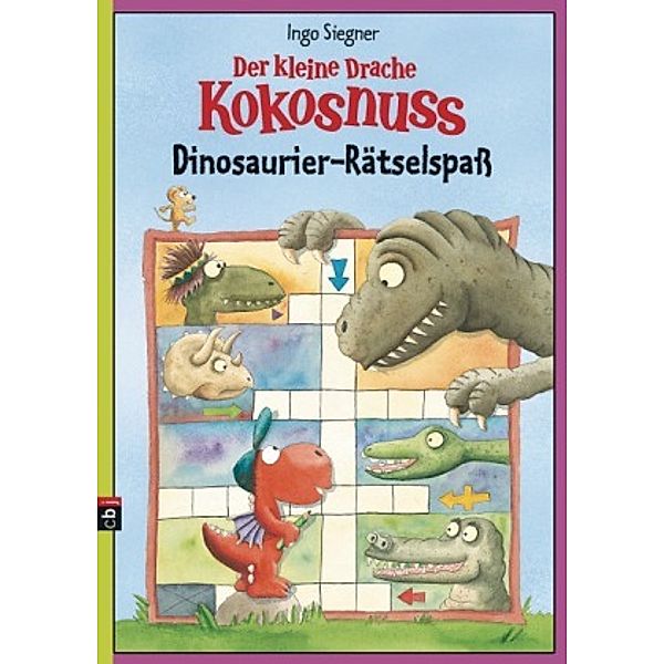 Der kleine Drache Kokosnuss - Dinosaurier-Rätselspass, Ingo Siegner