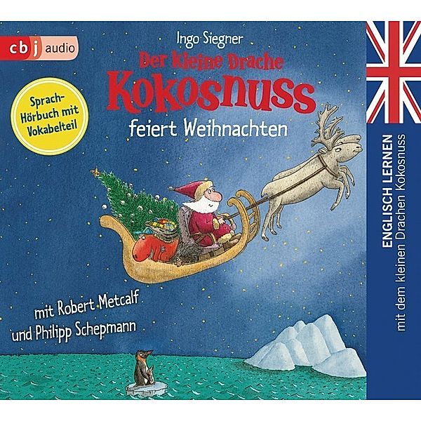 Der kleine Drache Kokosnuss feiert Weihnachten,1 Audio-CD, Ingo Siegner