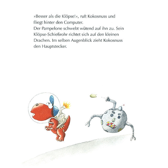 Der kleine Drache Kokosnuss im Weltraum Die Abenteuer des kleinen Drachen  Kokosnuss Bd.17 | Weltbild.at