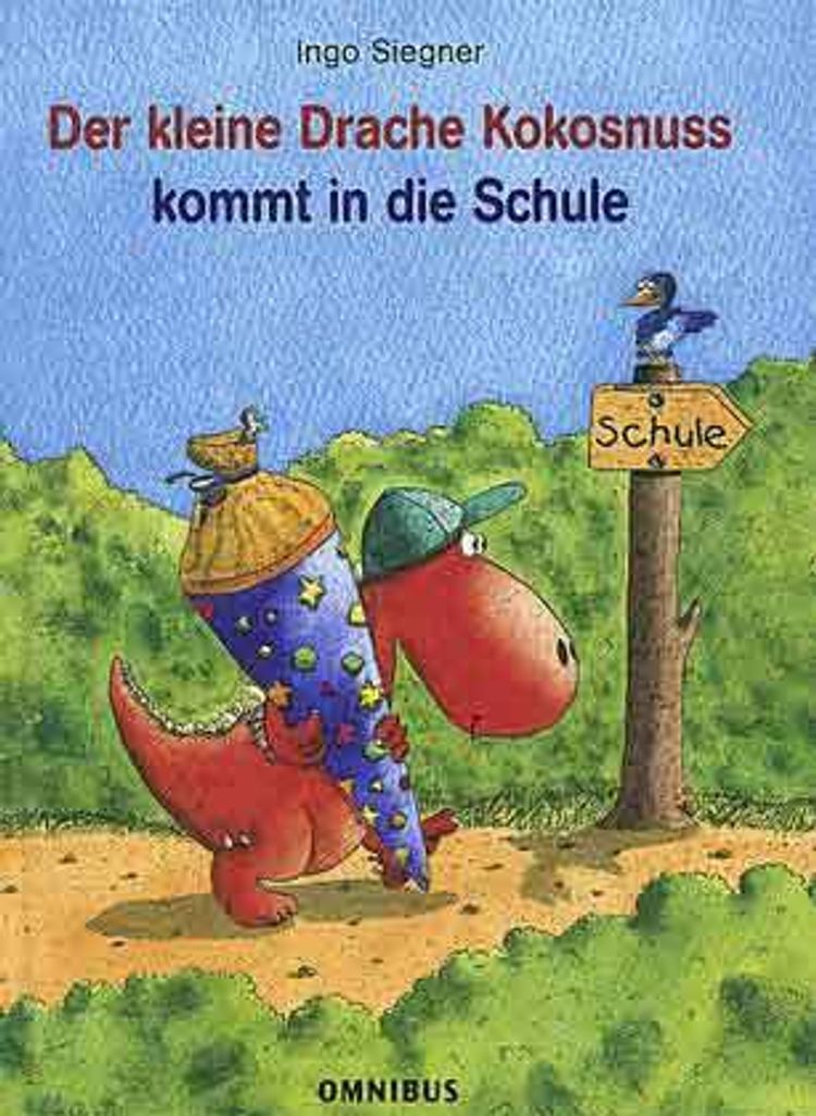 Der kleine Drache Kokosnuss kommt in die Schule Die Abenteuer des kleinen Drachen  Kokosnuss Bd.1 | Weltbild.at