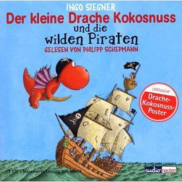 Der Kleine Drache Kokosnuss Und Die Wilden Piraten, Ingo Siegner