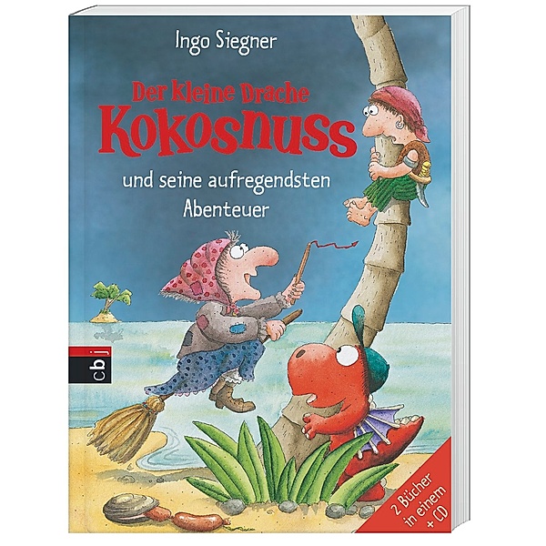 Der kleine Drache Kokosnuss und seine aufregendsten Abenteuer, m. Audio-CD, Ingo Siegner