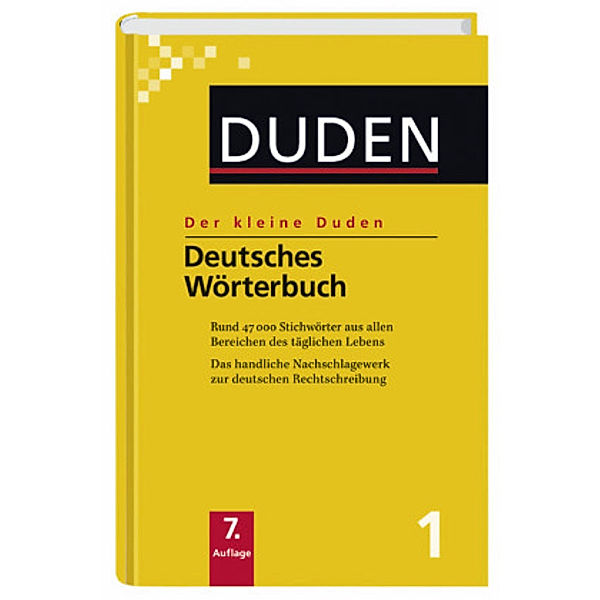 Der kleine Duden - Deutsches Wörterbuch, Band 1