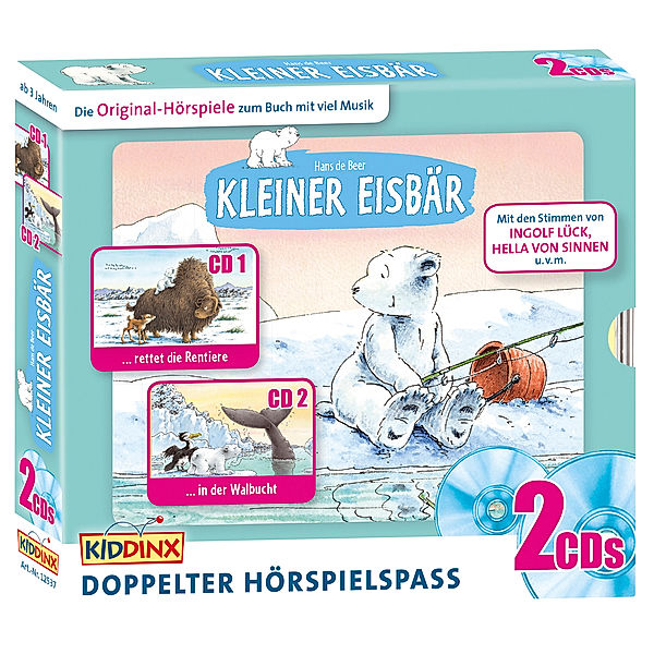 Der kleine Eisbär - 2er CD-Box, 2 Audio-CDs, Kleiner Eisbär