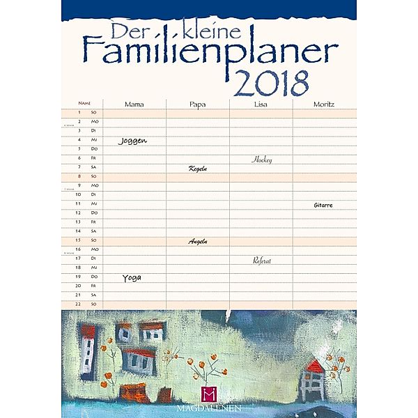 Der kleine Familienplaner 2018