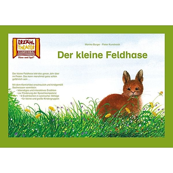 Der kleine Feldhase / Kamishibai Bildkarten, Monika Burger, Pieter Kunstreich