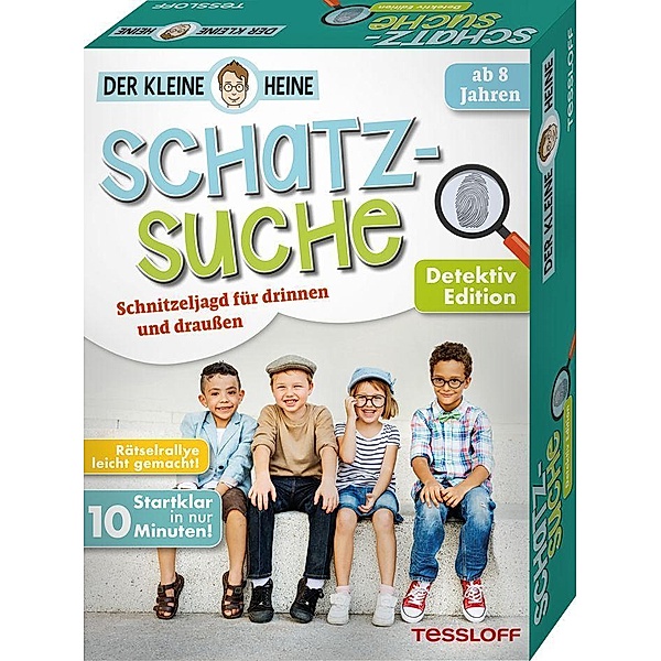 Tessloff Der kleine Heine - Schatzsuche - Detektiv Edition (Spiel), Stefan Heine
