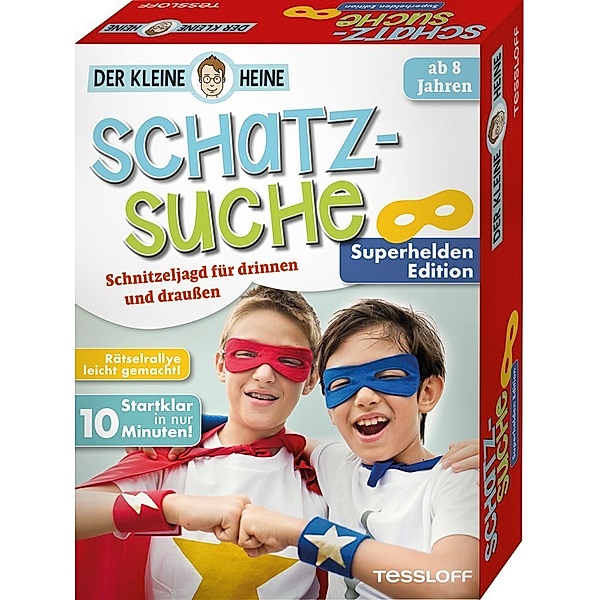 Tessloff Der kleine Heine - Schatzsuche - Superhelden Edition (Spiel), Stefan Heine