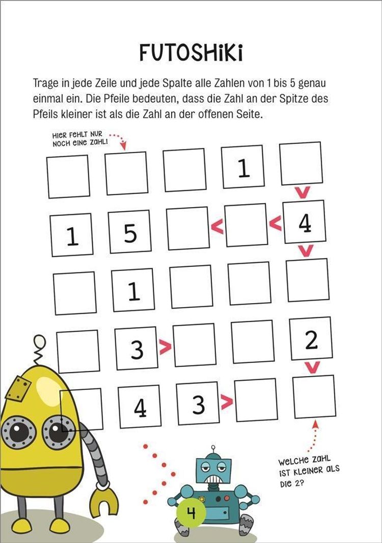 Der kleine Heine: Zahlen- & Logikrätsel Buch versandkostenfrei bestellen