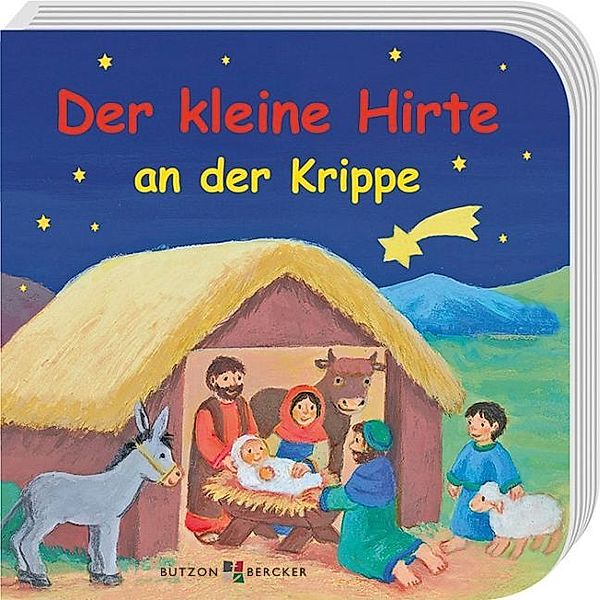 Der kleine Hirte an der Krippe