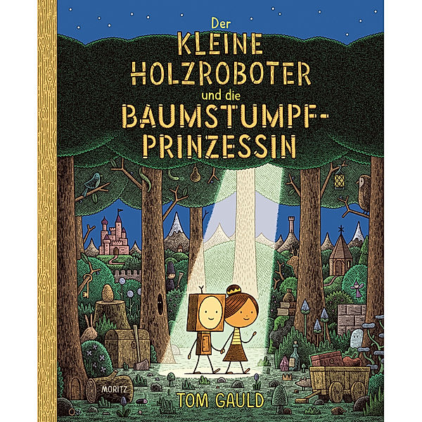 Der kleine Holzroboter und die Baumstumpfprinzessin, Tom Gauld